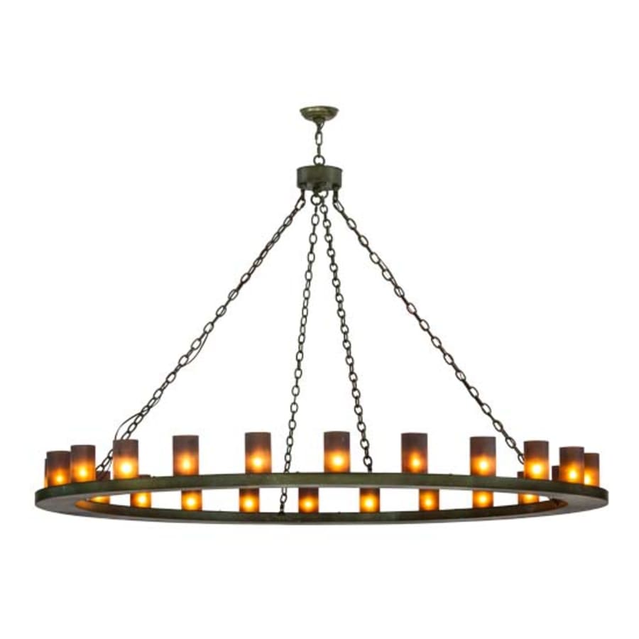 Meyda Tiffany Loxley 24 Light 72" Wide Ring Chandelier