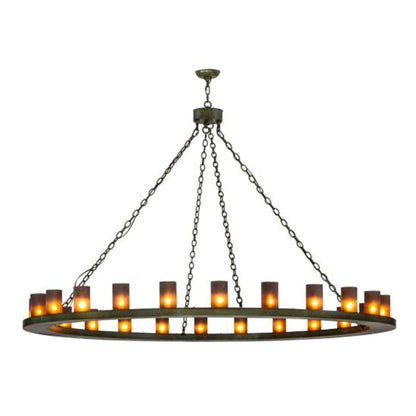 Meyda Tiffany Loxley 24 Light 72" Wide Ring Chandelier