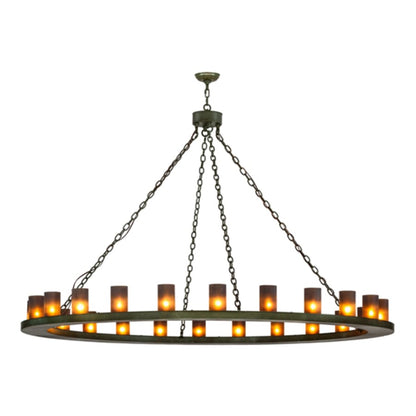 Meyda Tiffany Loxley 24 Light 72" Wide Ring Chandelier