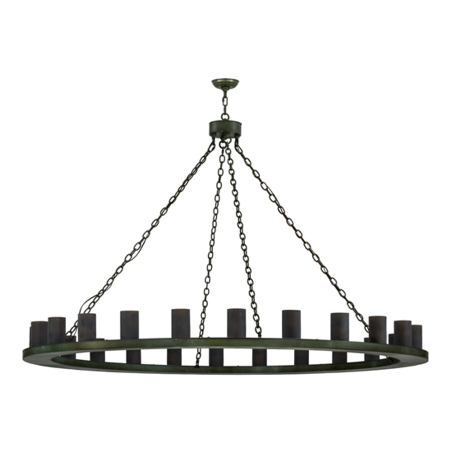 Meyda Tiffany Loxley 24 Light 72" Wide Ring Chandelier