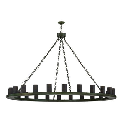 Meyda Tiffany Loxley 24 Light 72" Wide Ring Chandelier