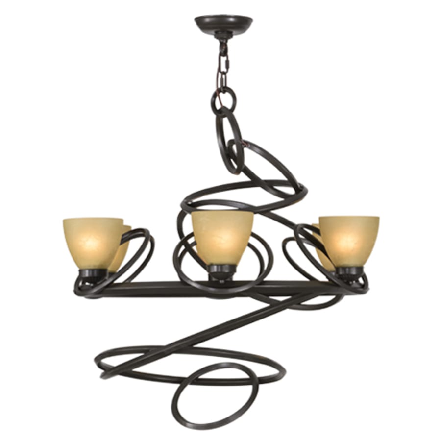 Meyda Tiffany Anneau 6 Light 29" Wide Ring Chandelier