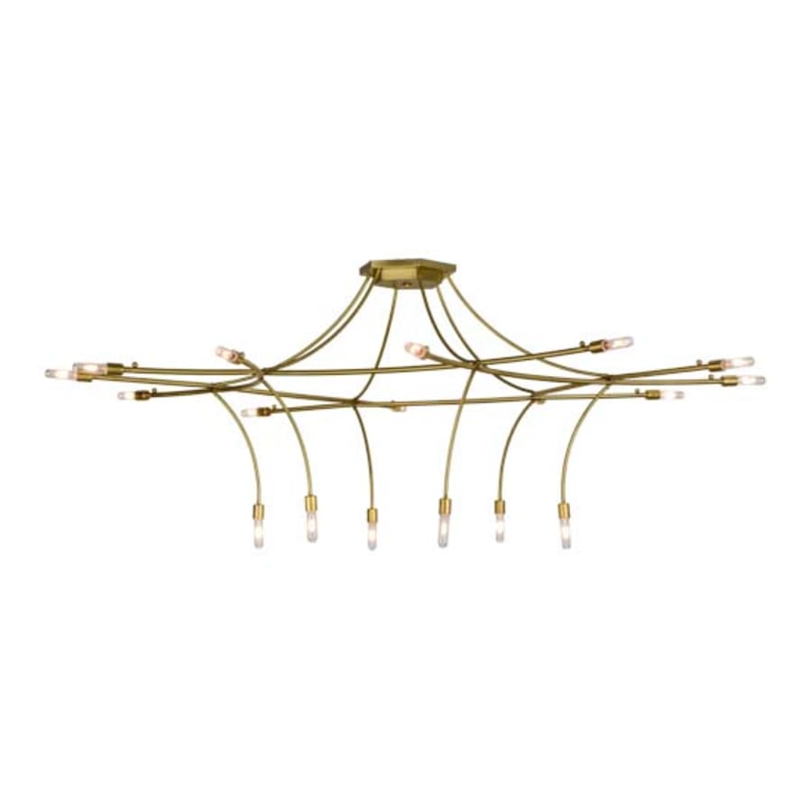 Meyda Tiffany ISON 18 Light 84" Wide Taper Candle Ring Chandelier