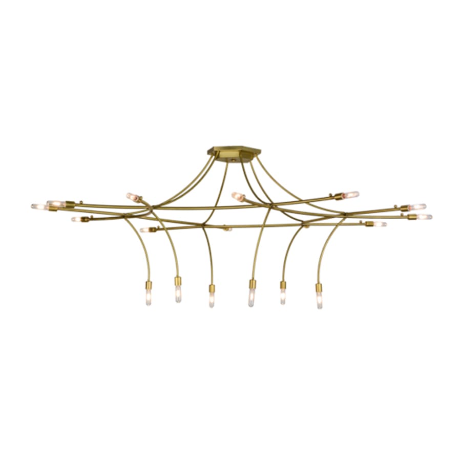 Meyda Tiffany ISON 18 Light 84" Wide Taper Candle Ring Chandelier
