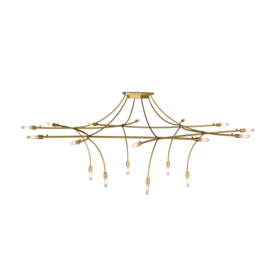 Meyda Tiffany ISON 18 Light 84" Wide Taper Candle Ring Chandelier