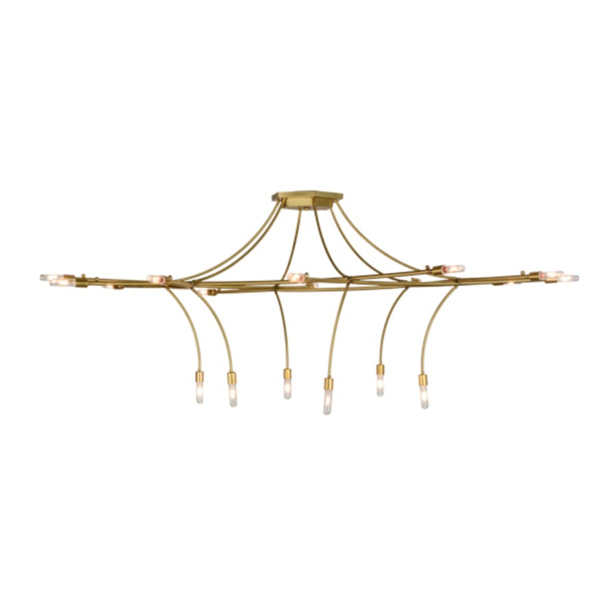 Meyda Tiffany ISON 18 Light 84" Wide Taper Candle Ring Chandelier