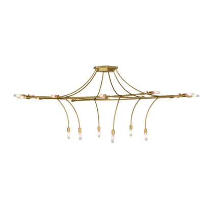 Meyda Tiffany ISON 18 Light 84" Wide Taper Candle Ring Chandelier