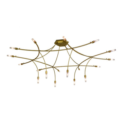 Meyda Tiffany ISON 18 Light 84" Wide Taper Candle Ring Chandelier