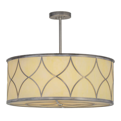 Meyda Tiffany Cilindro 4 Light 30" Wide Pendant