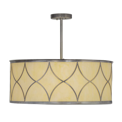 Meyda Tiffany Cilindro 4 Light 30" Wide Pendant