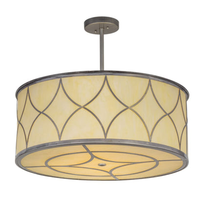 Meyda Tiffany Cilindro 4 Light 30" Wide Pendant