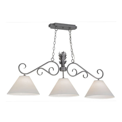 Meyda Tiffany Bristol 3 Light 48" Wide Linear Pendant