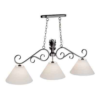 Meyda Tiffany Bristol 3 Light 48" Wide Linear Pendant