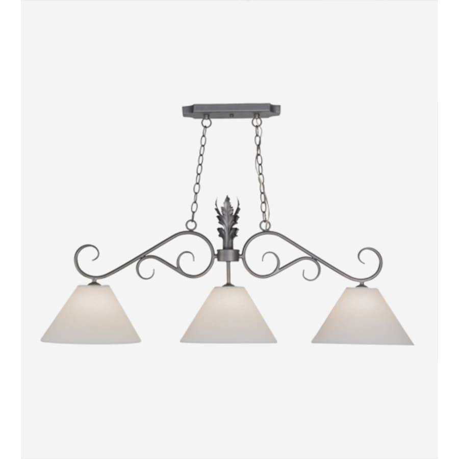 Meyda Tiffany Bristol 3 Light 48" Wide Linear Pendant