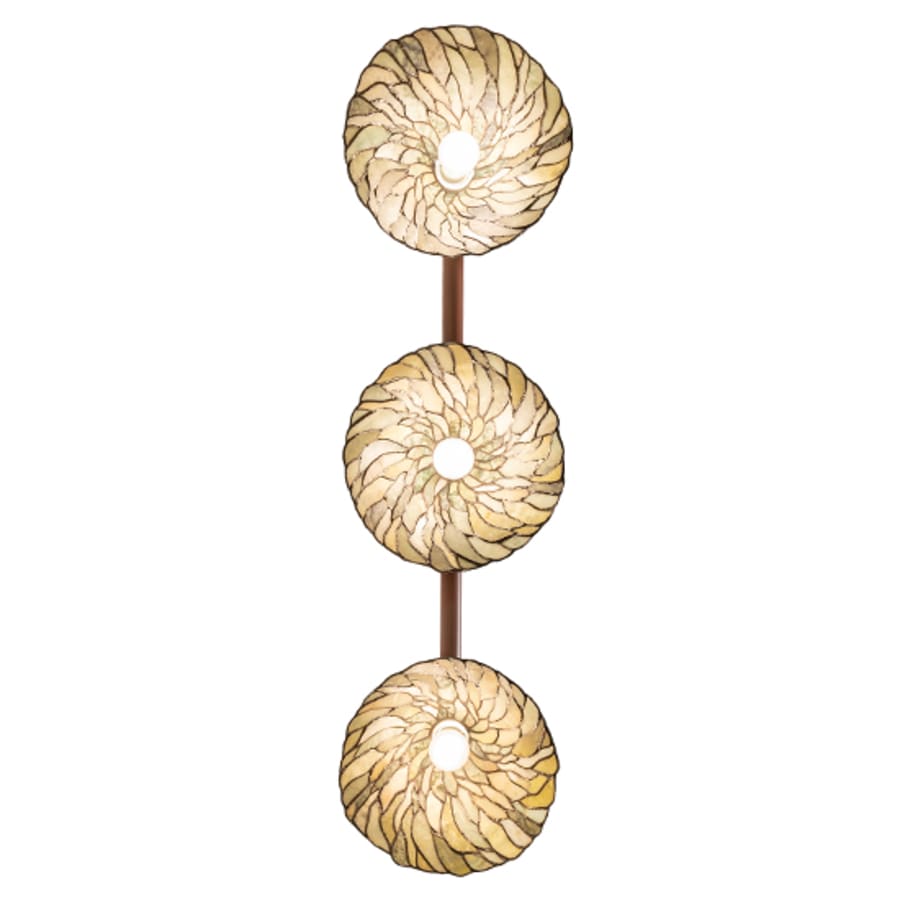 Meyda Tiffany Jadestone 3 Light 46" Wide Linear Pendant