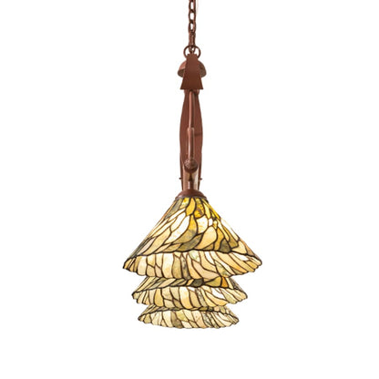 Meyda Tiffany Jadestone 3 Light 46" Wide Linear Pendant