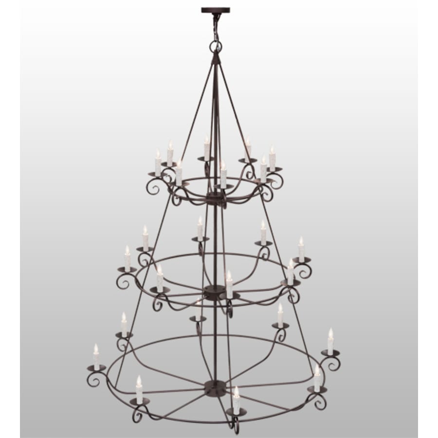 Meyda Tiffany Estrella 24 Light 60" Wide Taper Candle Style Chandelier