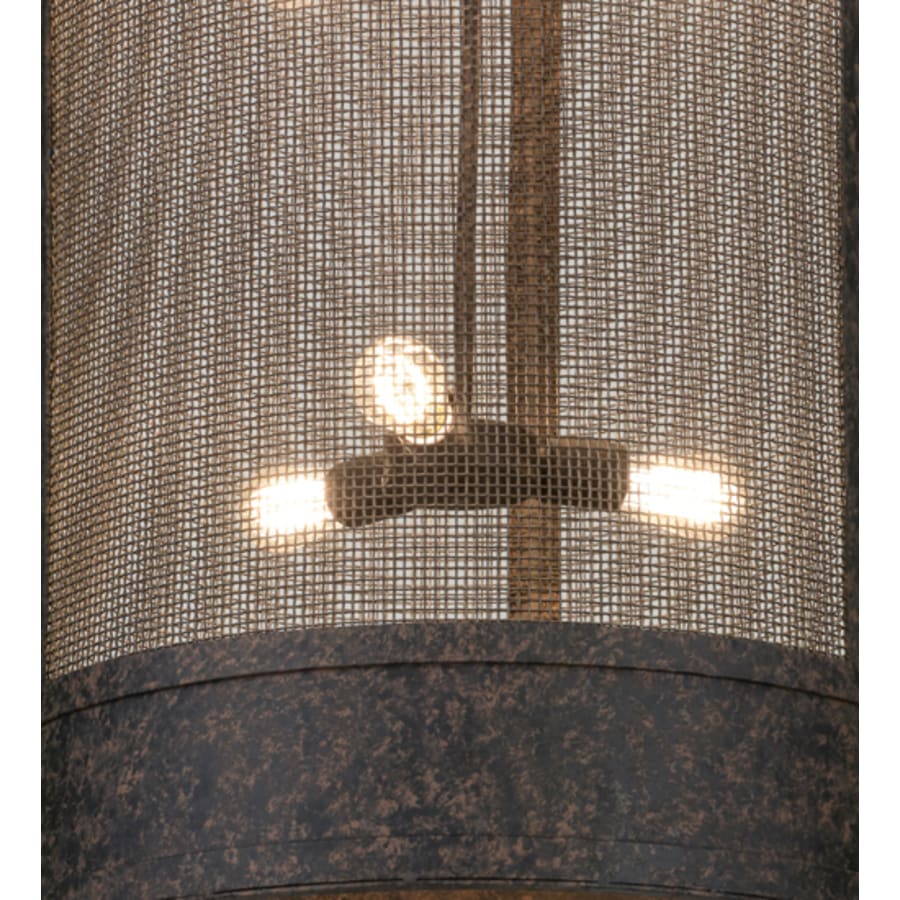 Meyda Tiffany Cilindro 9 Light 24" Wide Cage Pendant