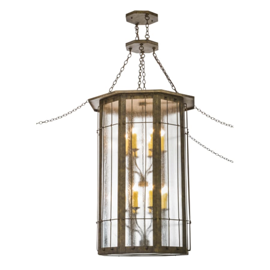 Meyda Tiffany Albany 16 Light 38" Wide Taper Candle Pendant