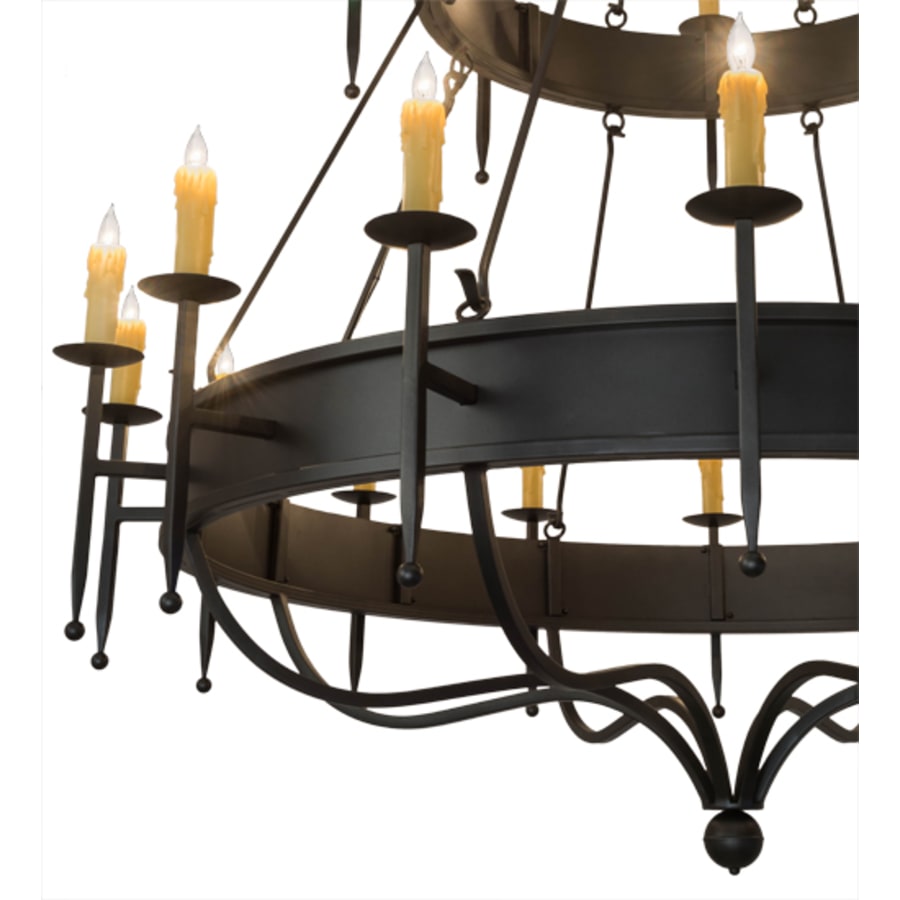 Meyda Tiffany Marta 24 Light 72" Wide Taper Candle Style Chandelier