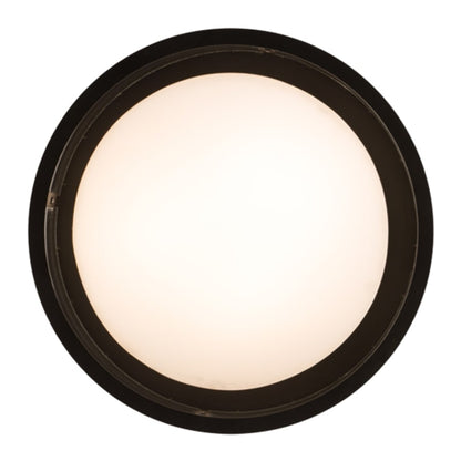 Meyda Tiffany Cilindro Campbell 3 Light 19" Wide Flush Mount Drum Ceiling Fixture - Oil Rubbed Bronze Finish