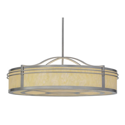 Meyda Tiffany Sargent 8 Light 45" Wide Pendant