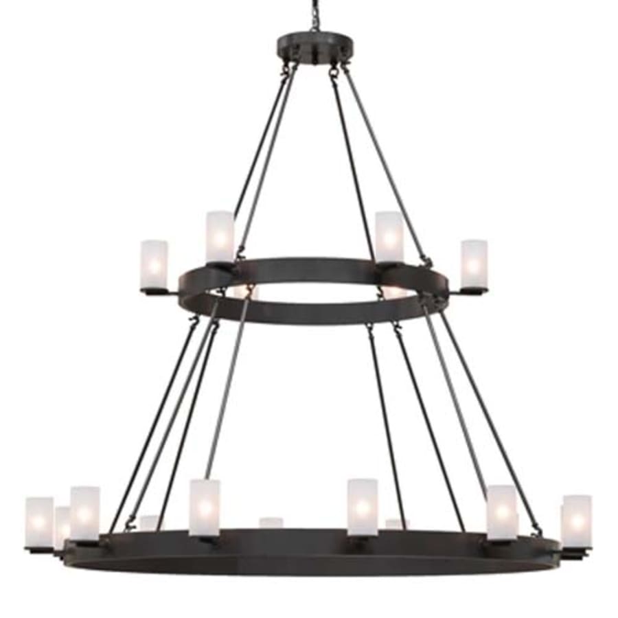 Meyda Tiffany Chappell 16 Light 72" Wide Ring Chandelier