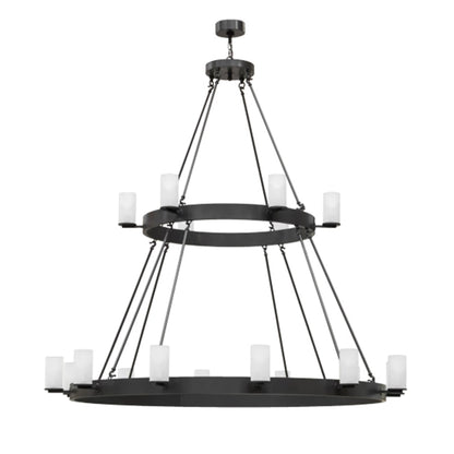 Meyda Tiffany Chappell 16 Light 72" Wide Ring Chandelier