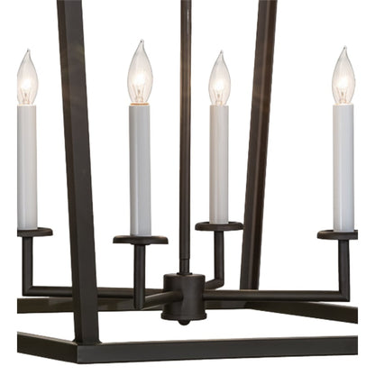 Meyda Tiffany Kitzi 8 Light 51" Wide Taper Candle Pendant