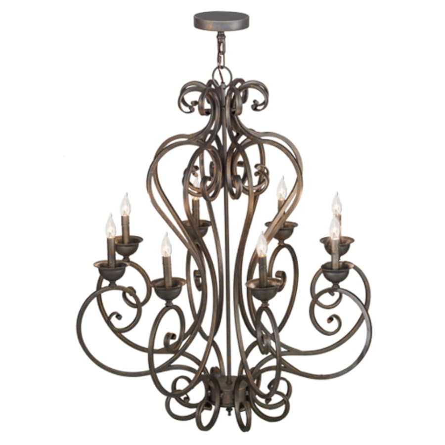 Meyda Tiffany Fernando 8 Light 36" Wide Taper Candle Empire Chandelier