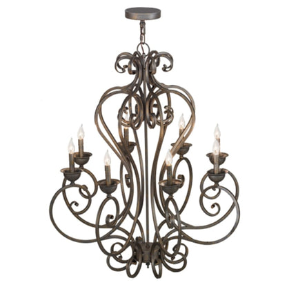 Meyda Tiffany Fernando 8 Light 36" Wide Taper Candle Empire Chandelier