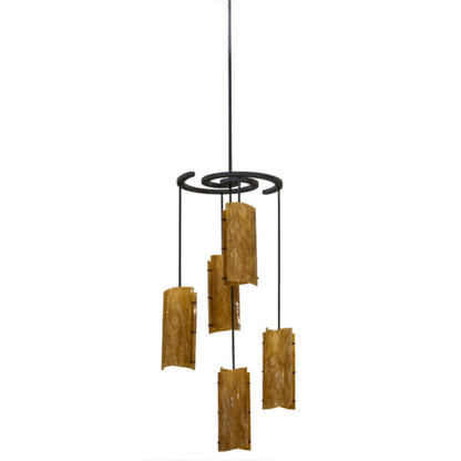 Meyda Tiffany Vortex 5 Light 34" Wide Chandelier
