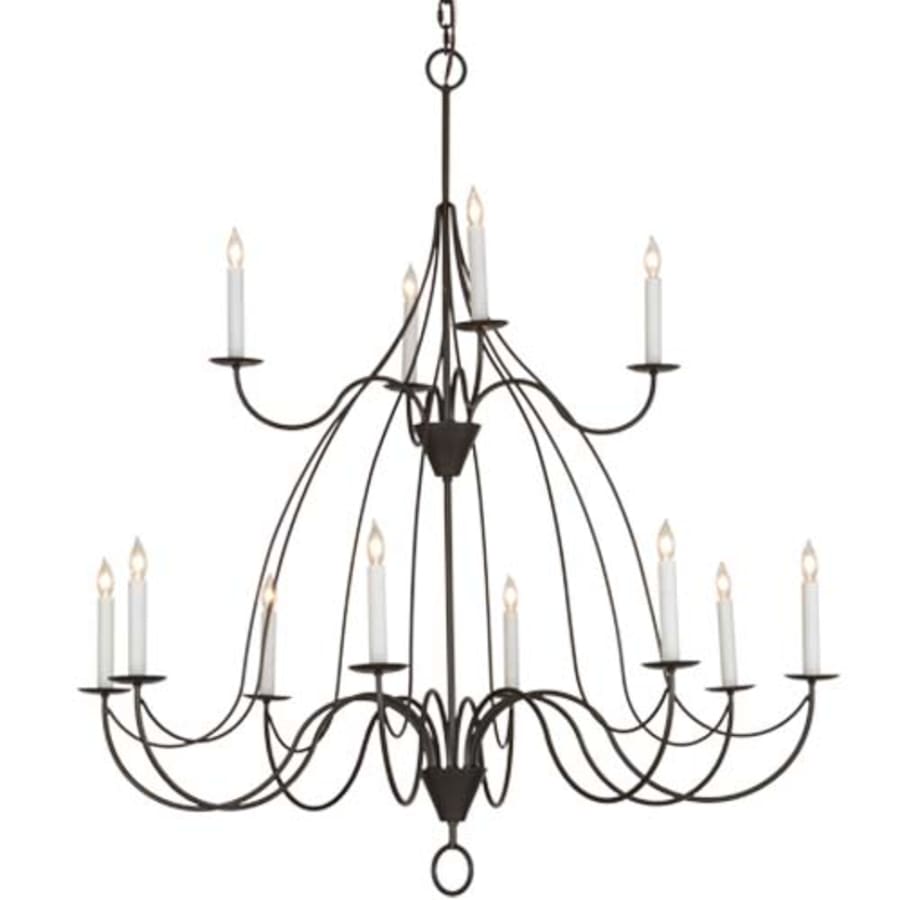 Meyda Tiffany Polonaise 12 Light 48" Wide Taper Candle Style Chandelier
