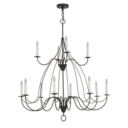 Meyda Tiffany Polonaise 12 Light 48" Wide Taper Candle Style Chandelier