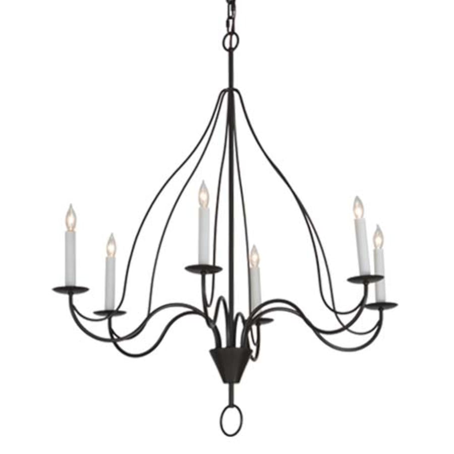 Meyda Tiffany Polonaise 6 Light 36" Wide Taper Candle Style Chandelier