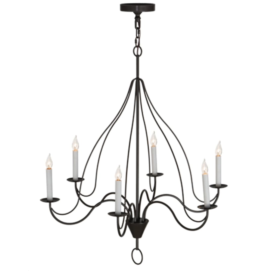 Meyda Tiffany Polonaise 6 Light 36" Wide Taper Candle Style Chandelier