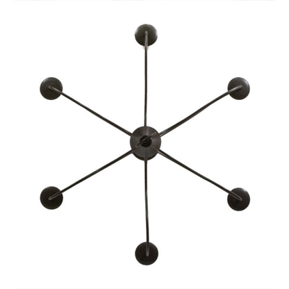 Meyda Tiffany Polonaise 6 Light 36" Wide Taper Candle Style Chandelier