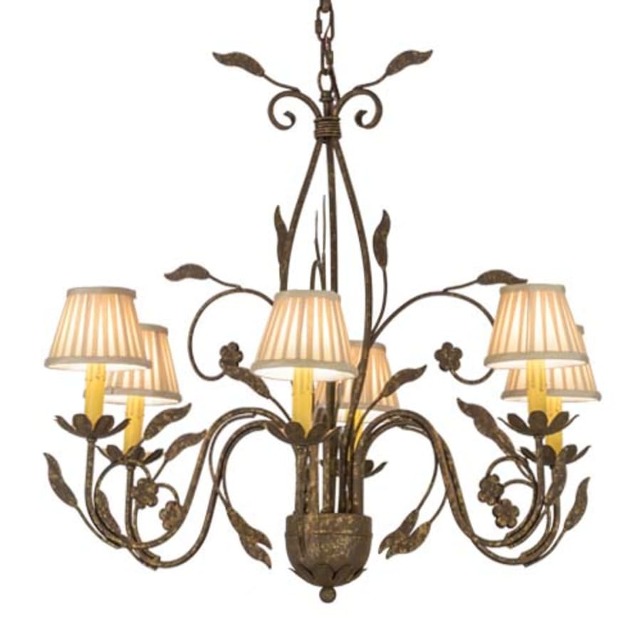 Meyda Tiffany Bordeaux 6 Light 30" Wide Chandelier