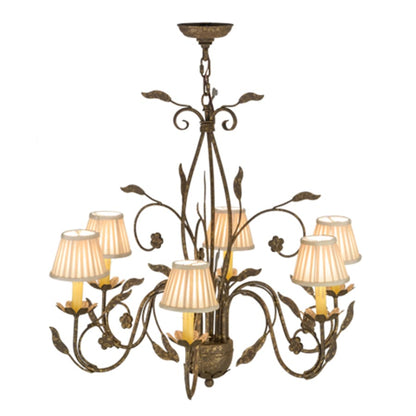 Meyda Tiffany Bordeaux 6 Light 30" Wide Chandelier