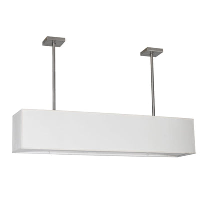 Meyda Tiffany Quadrato 2 Light 60" Wide Linear Pendant