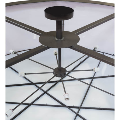 Meyda Tiffany Cilindro 8 Light 84" Wide Pendant