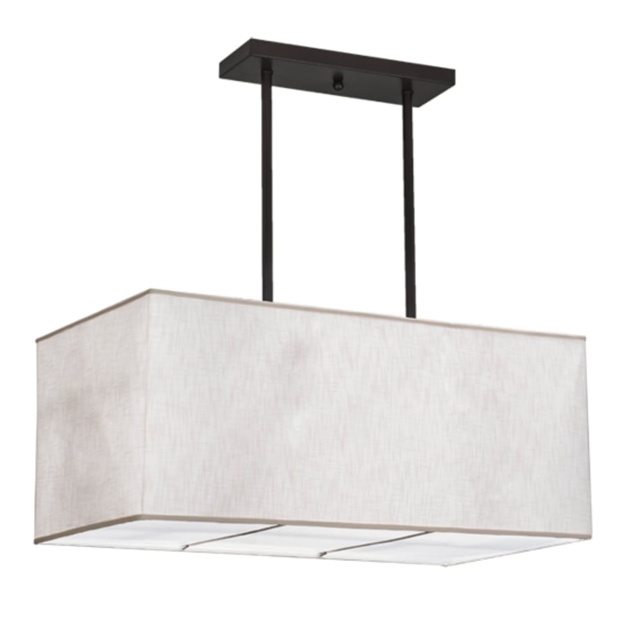 Meyda Tiffany Quadrato 4 Light 42" Wide Linear Pendant