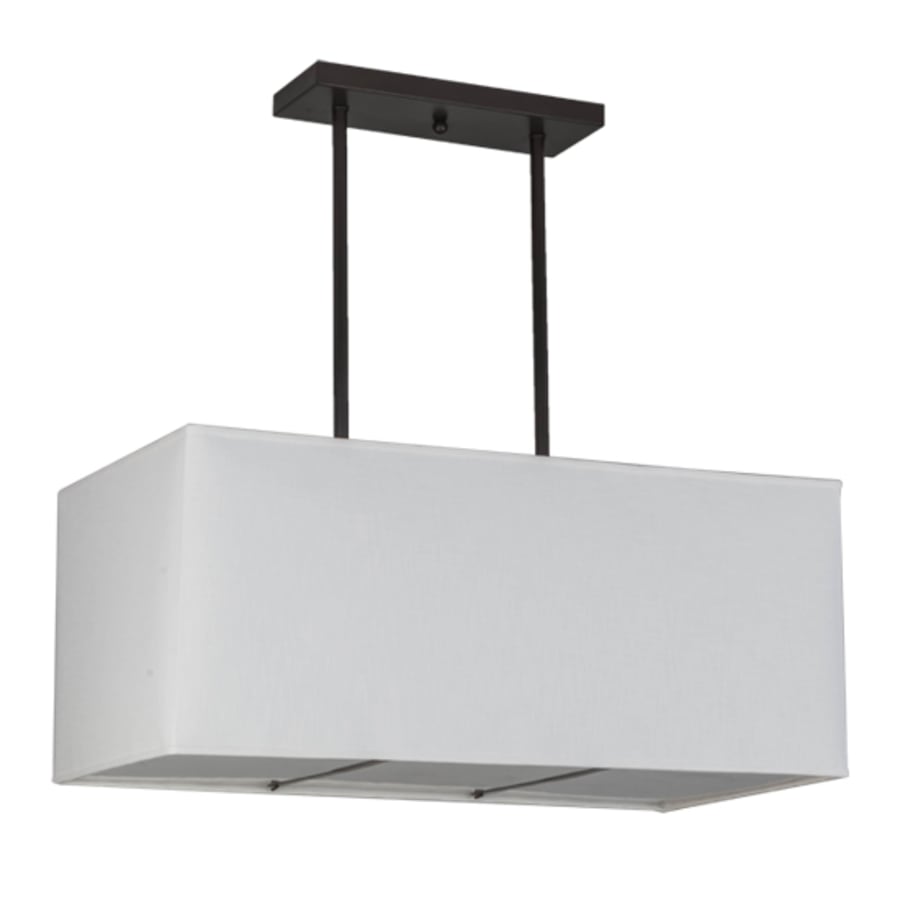 Meyda Tiffany Quadrato 4 Light 42" Wide Linear Pendant
