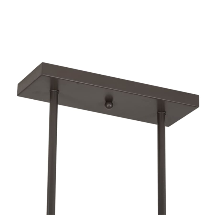 Meyda Tiffany Quadrato 4 Light 42" Wide Linear Pendant