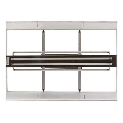 Meyda Tiffany Quadrato 4 Light 42" Wide Linear Pendant