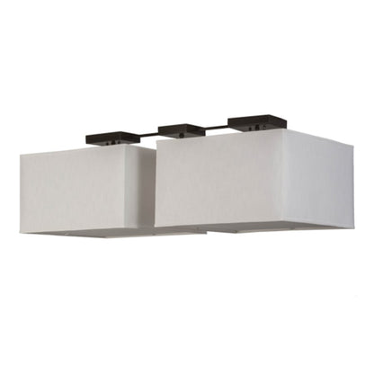 Meyda Tiffany Quadrato 8 Light 54" Wide Linear Pendant