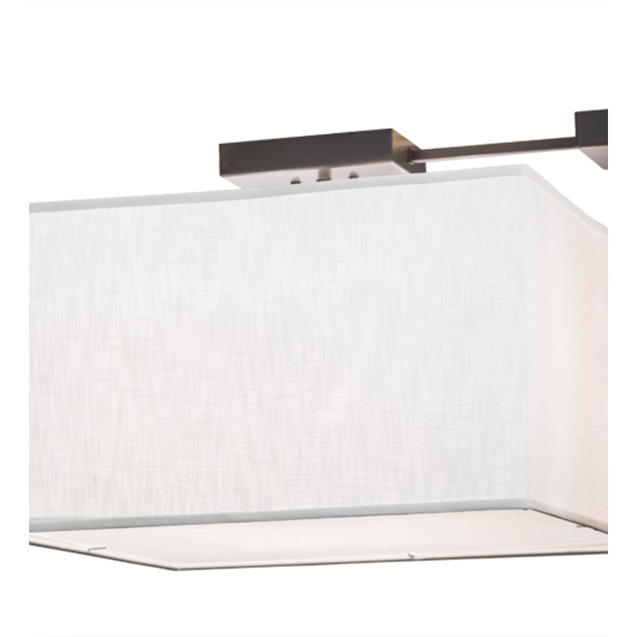 Meyda Tiffany Quadrato 8 Light 54" Wide Linear Pendant