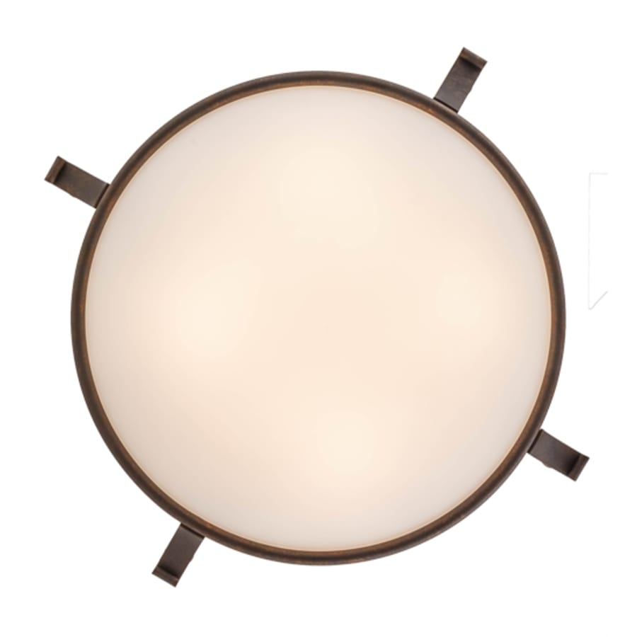 Meyda Tiffany Almeria 4 Light 32" Wide Semi-Flush Bowl Ceiling Fixture with Statuario Idalight Shade - Gilded Tobacco Finish