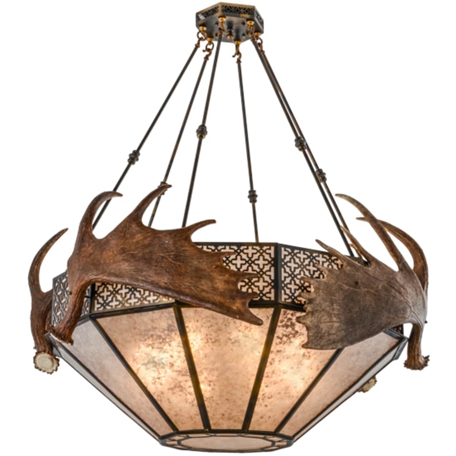 Meyda Tiffany Moose 8 Light 54" Wide Pendant