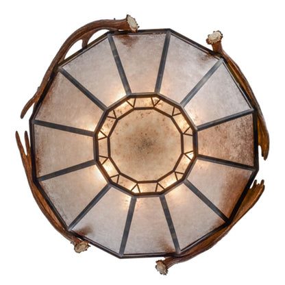 Meyda Tiffany Moose 8 Light 54" Wide Pendant